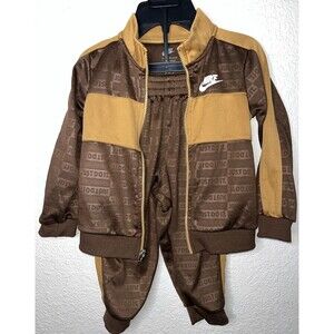 Nike Sweatsuit Toddler Boys 4T Brown